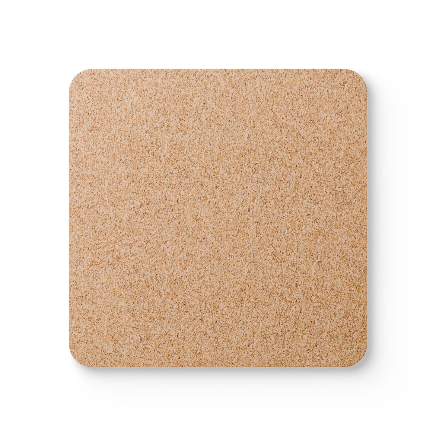 Rest Your Cup Here – Black Corkwood Coasters (4-Piece Set)