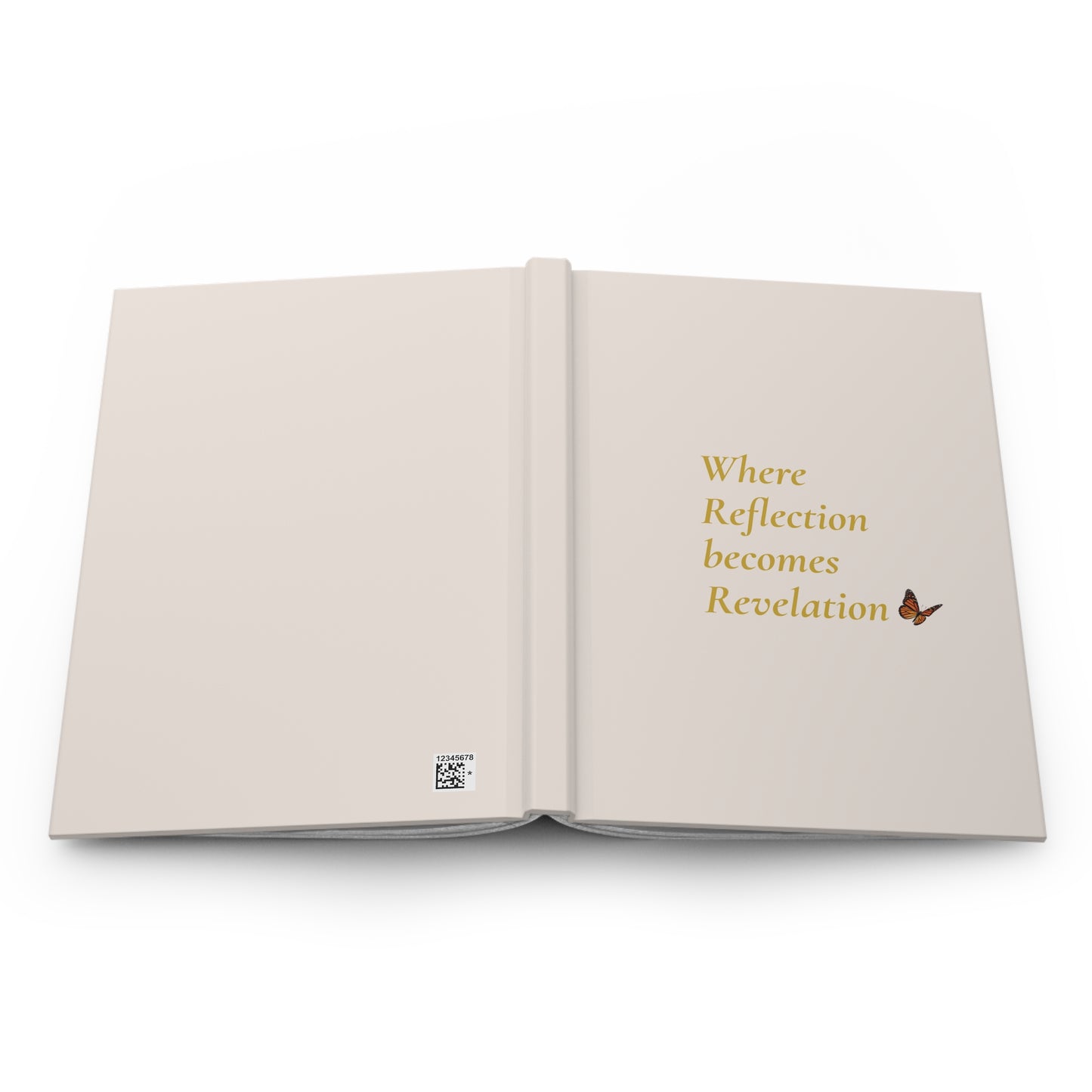 Where Reflection Becomes Revelation – Hardcover Journal
