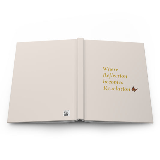 Where Reflection Becomes Revelation – Hardcover Journal