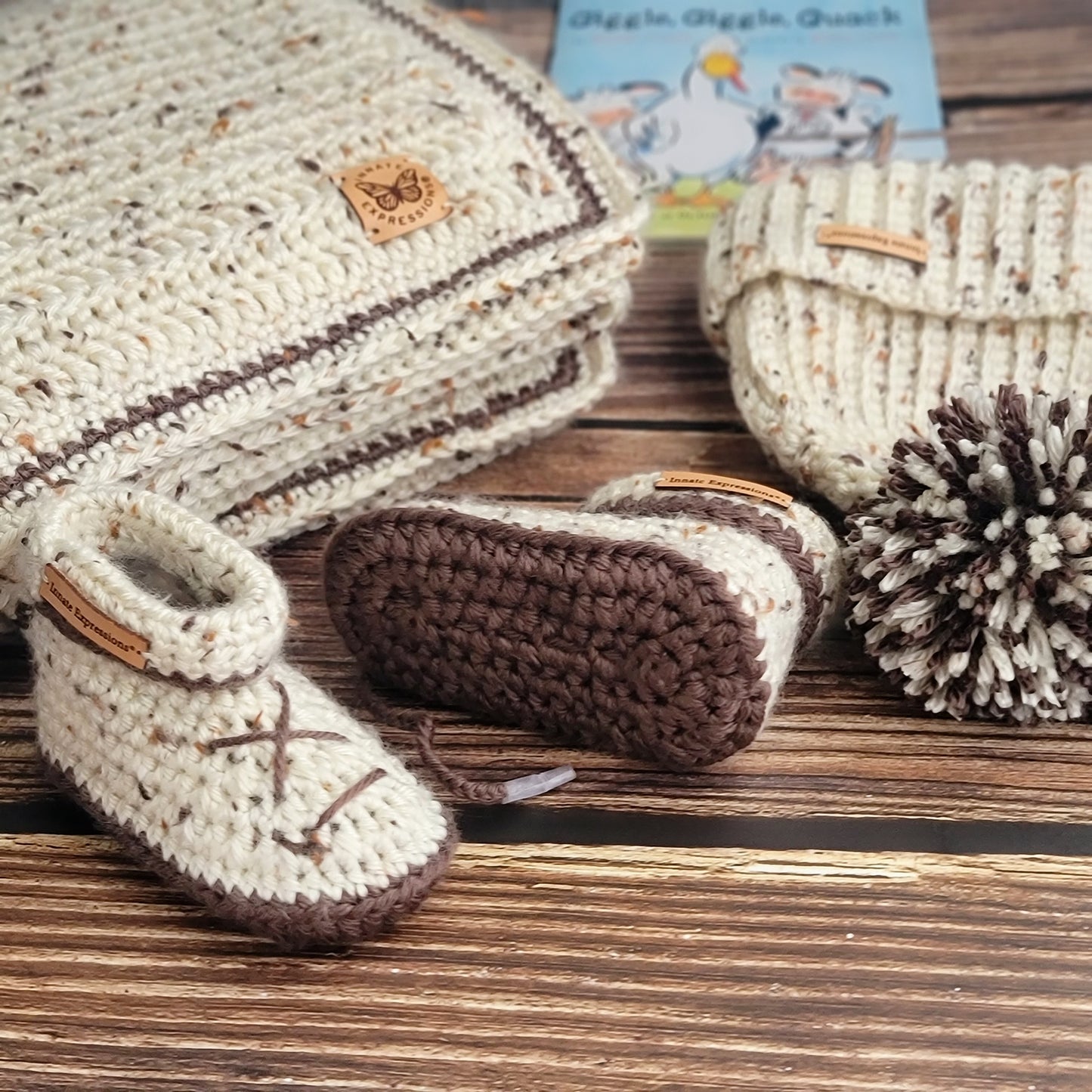 Bespoke Order: The 'Toblerone' Baby Gift Set - Made to Order - 3 to 6 months