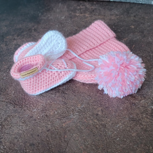 Pretty in Pink Baby Gift Set (Size 3-6 months)