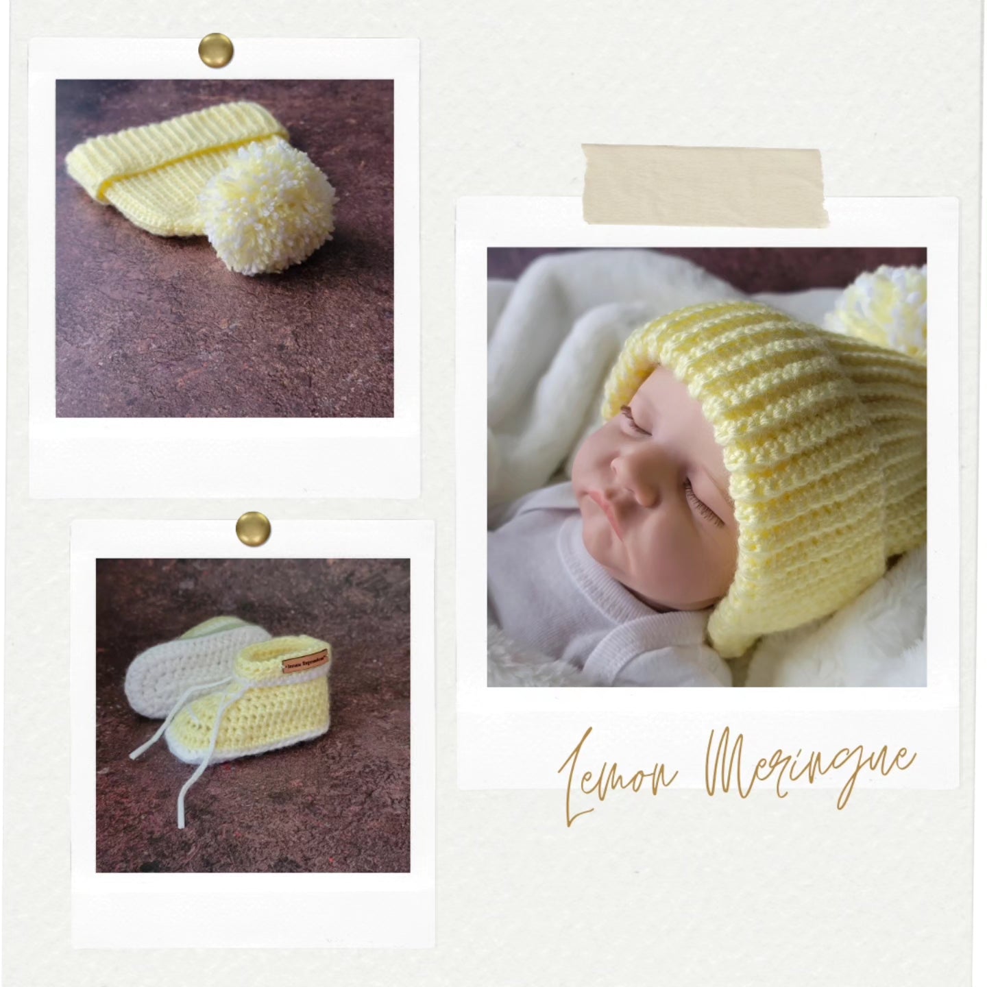 Lemon Meringue Baby Gift Set (Size 3-6 months)