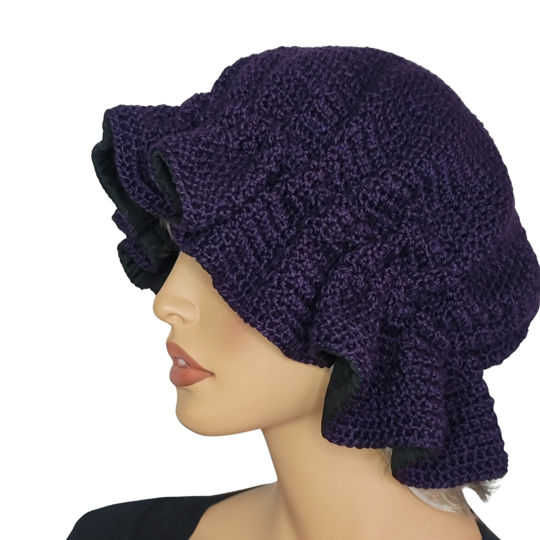 Vintage Inspired Custom Sleep Hat (in Nebula) - Made to Order