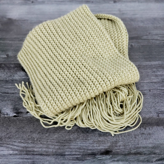 Signature Scarf for Her - Celery Green