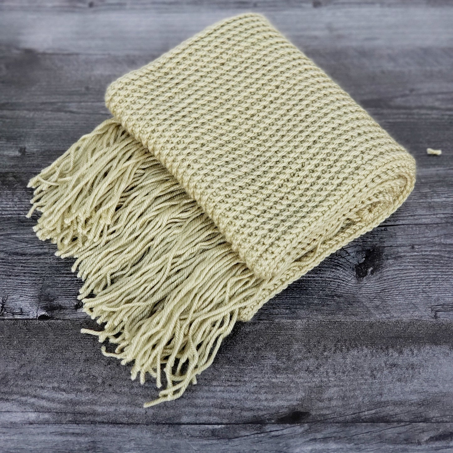Signature Scarf for Her - Celery Green