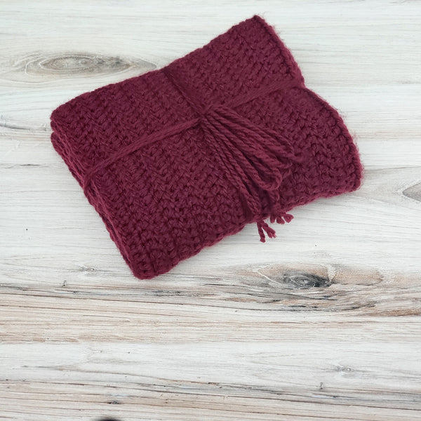 Everyday Scarf for Her - Wine
