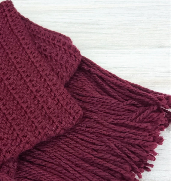 Everyday Scarf for Her - Wine