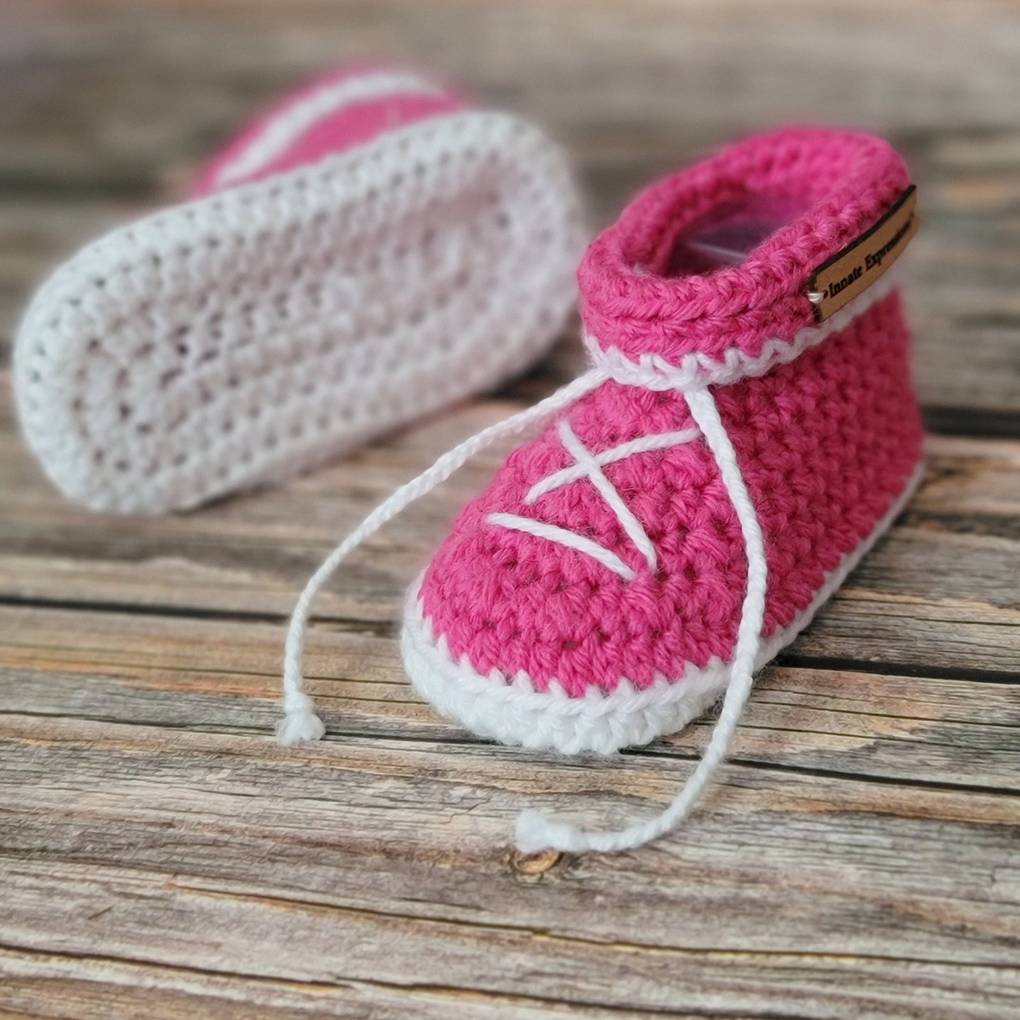 Bespoke Order - 'Sweet Princess' Baby Blanket & Bootie Set - Size 3 to 6 months