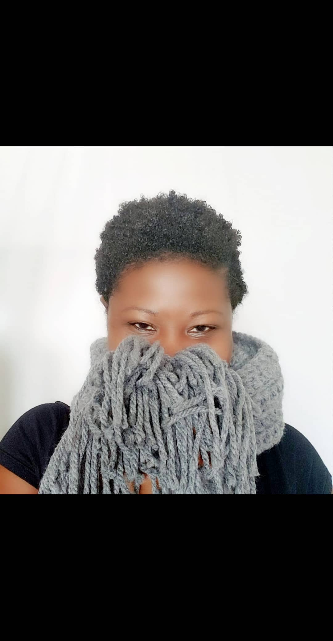 Cold Weather Scarf for Her - Heather Gray