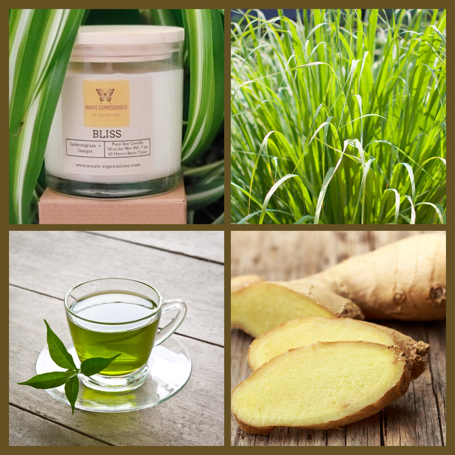 Bliss Soy Candle – Elevate Your Senses with a Refreshing Fusion