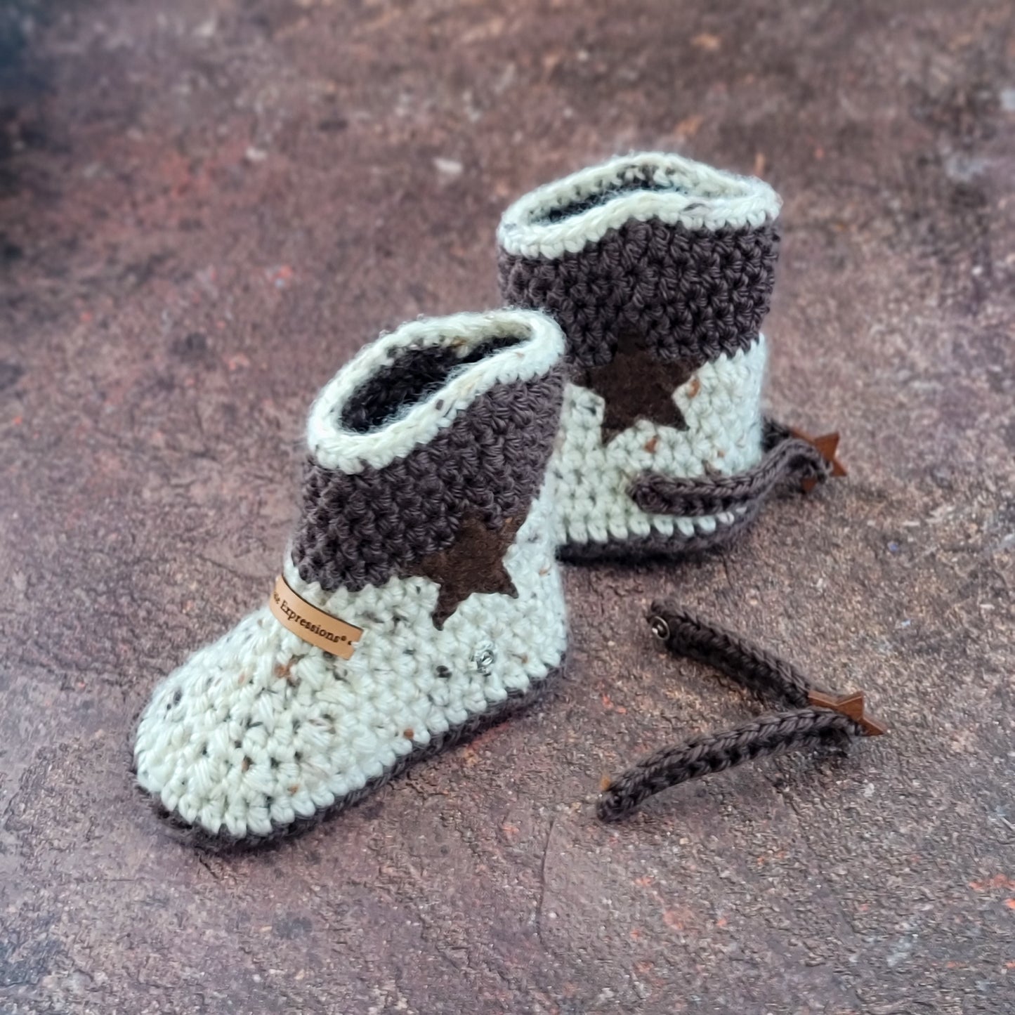 Bespoke Order: Specialty 2-Piece Baby Gift Set - Cowboy Theme - Made to Order - 3 to 6 months