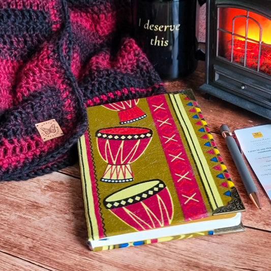 Talking Drums - Hardcover Journal