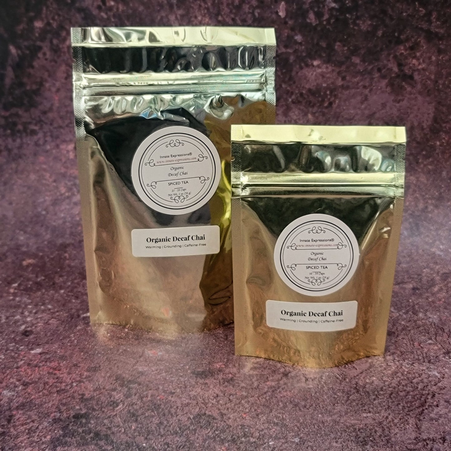 Decaf Chai – SAMPLER Pouch (1 oz) - No Accessories