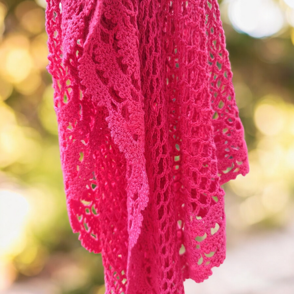 Michelle in Summer (lightweight) Wrap_Magenta