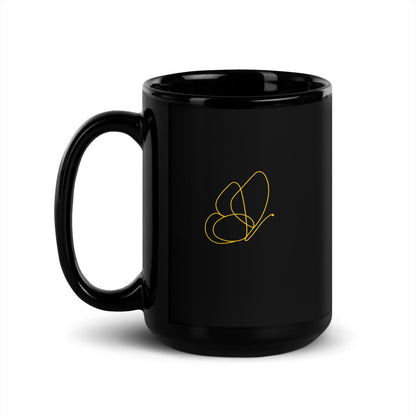 I Deserve This – Black Glossy Mug (15 oz)