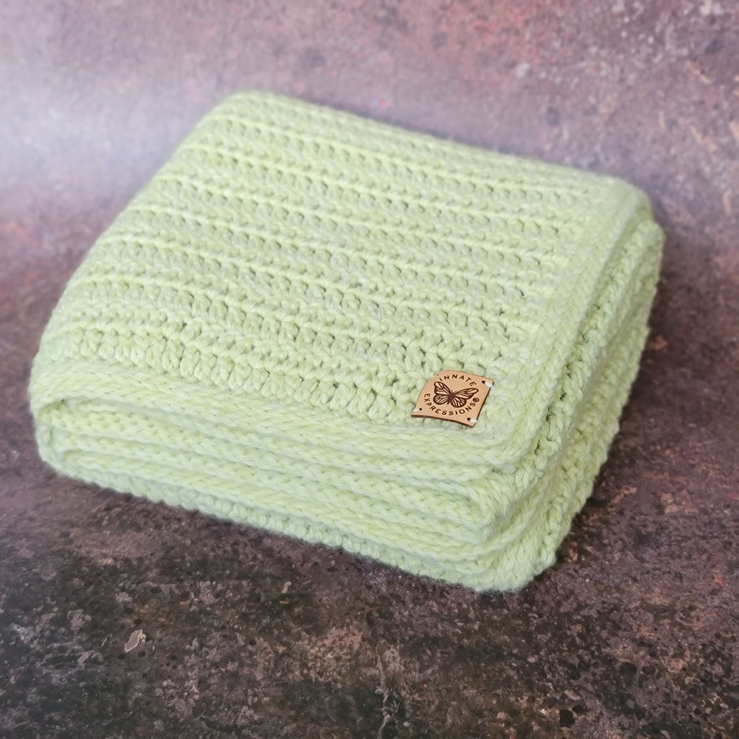 Timeless in Cardamom Baby Blanket _ Only