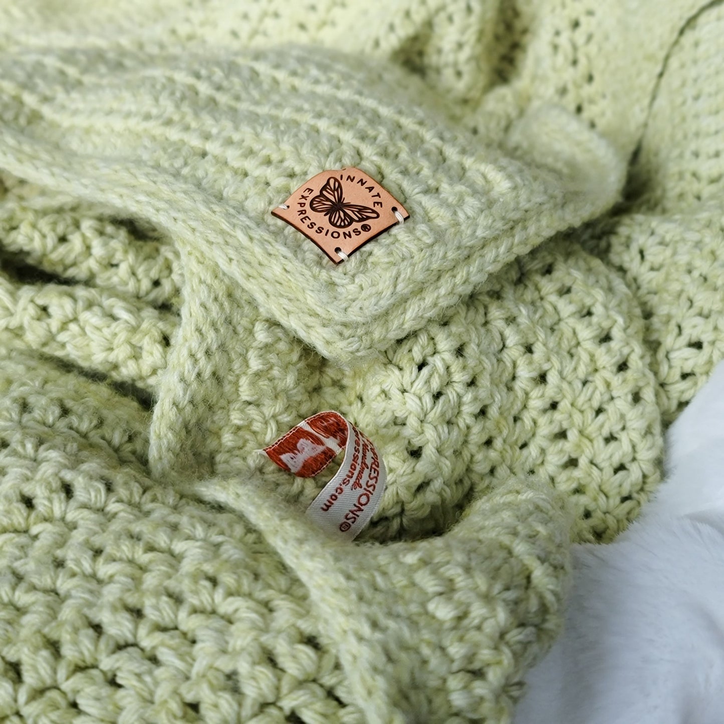 Timeless in Cardamom Baby Blanket _ Only