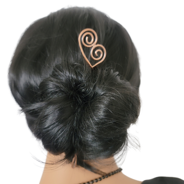 Sankofa inspired Shawl Pins/Hair Sticks