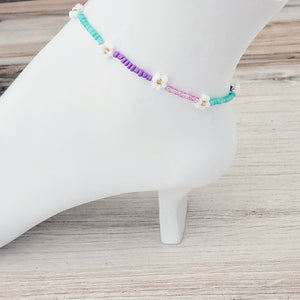 RESERVED for Anna C.  - Anklet (child size)