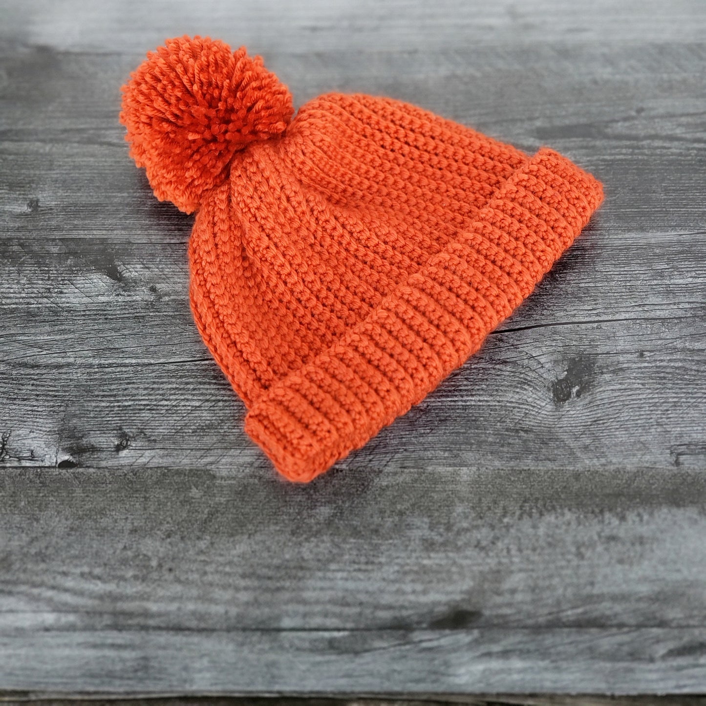 Signature Beanie for Her - Burnt Orange