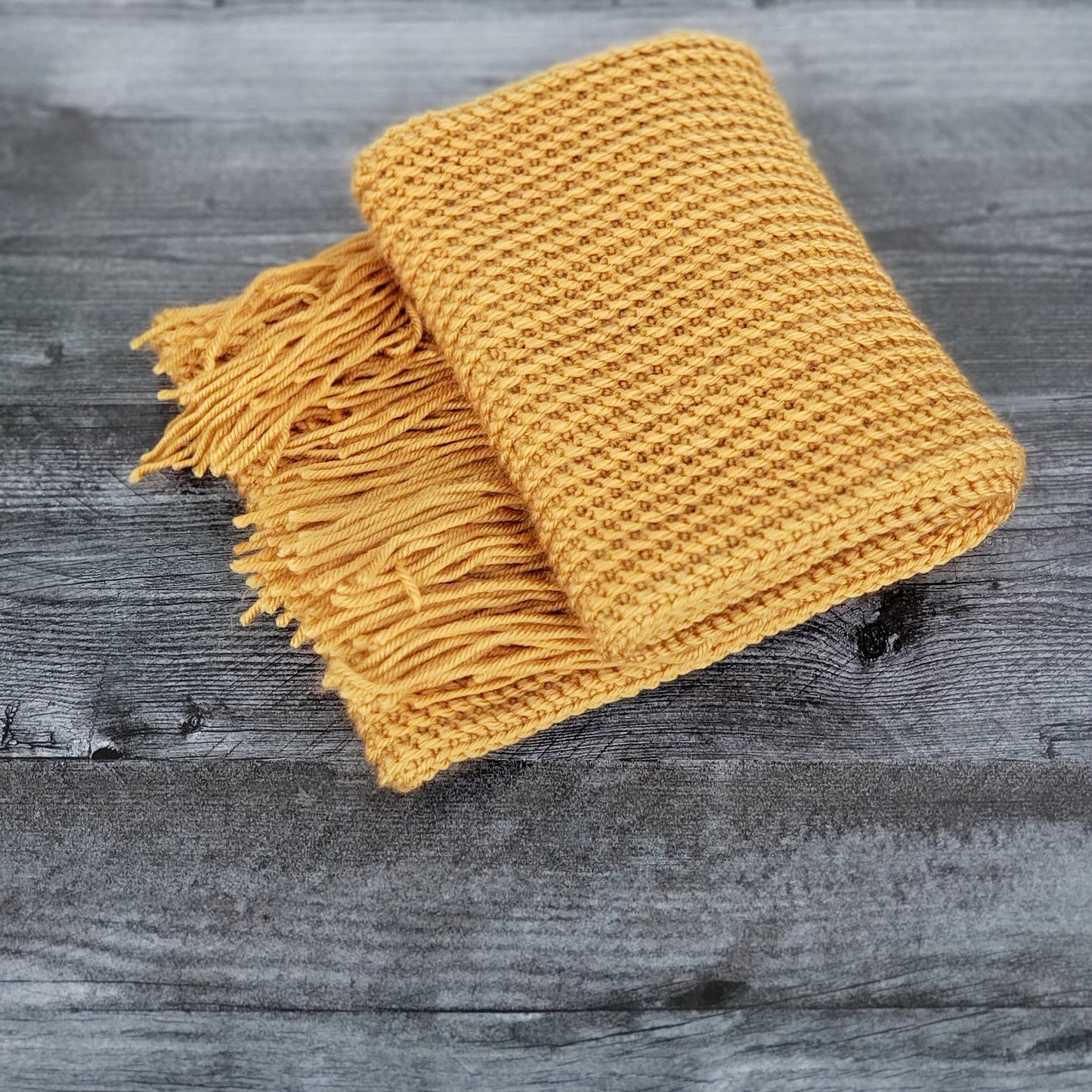 Signature Scarf for Her - Gold