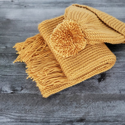 Signature Scarf for Her - Gold