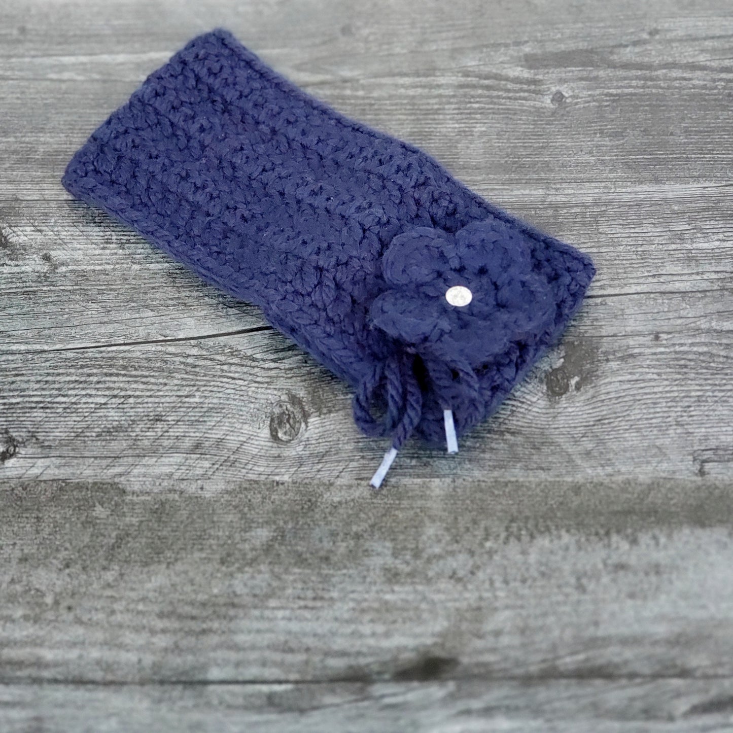 Signature Headband/Earwarmer for Her - Navy Blue