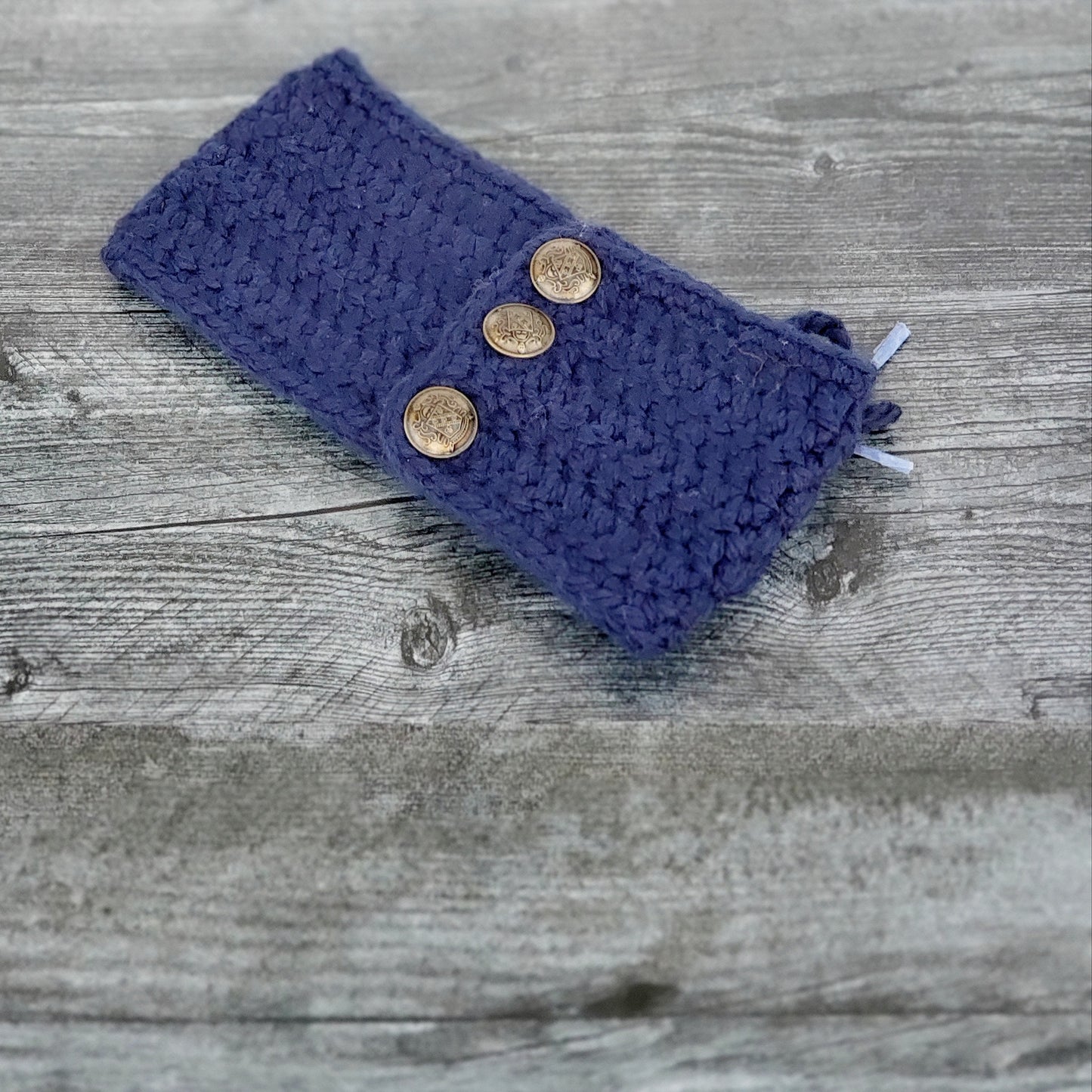 Signature Headband/Earwarmer for Her - Navy Blue