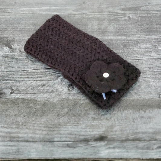 Signature Headband/Earwarmer for Her - Black