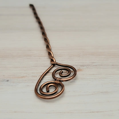 Sankofa inspired Shawl Pins/Hair Sticks