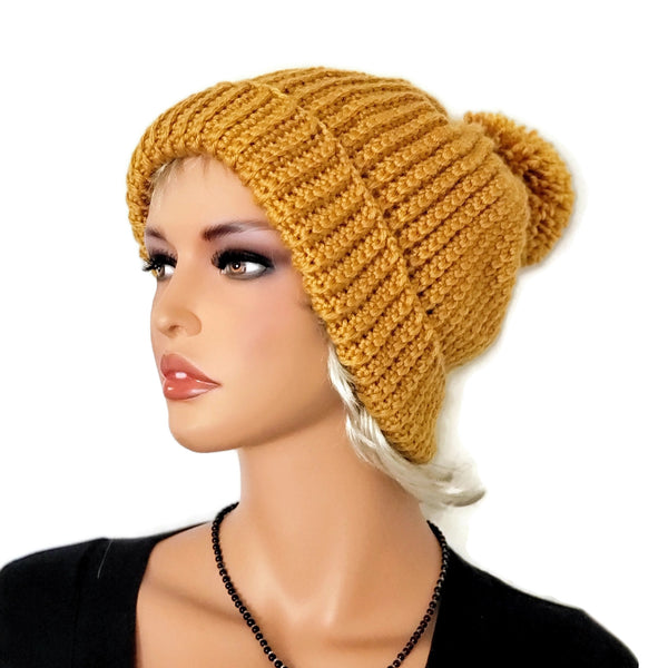Signature Beanie for Her - Gold